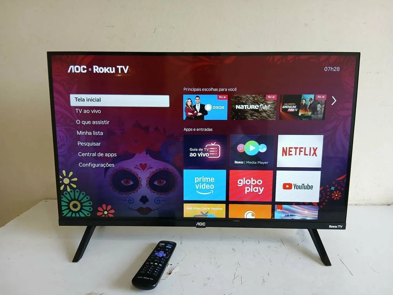 Smart tv nova de 32Pol 
