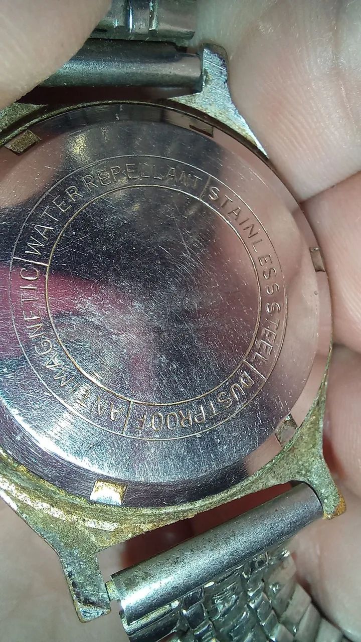 Relógio Vintage Megalo De Luxe - Para Restauro ou Peças - Foto 2