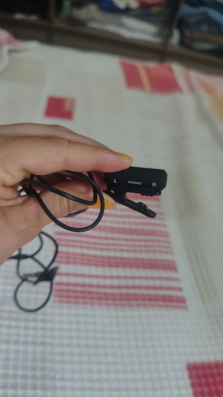 Microfone Sony com fio  - Foto 3