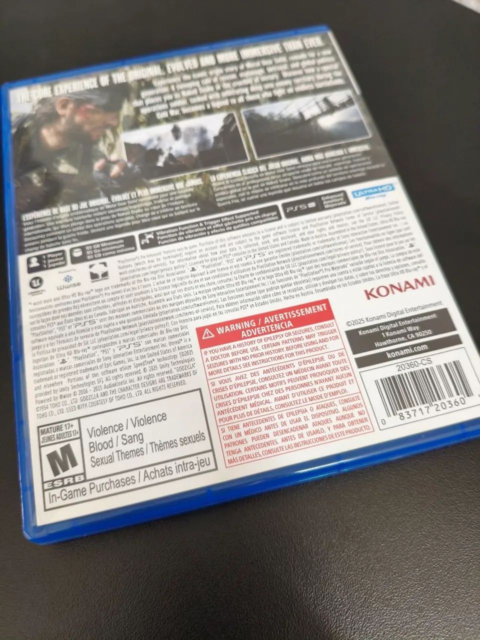 Game Metal gear solid PS5 - Foto 3