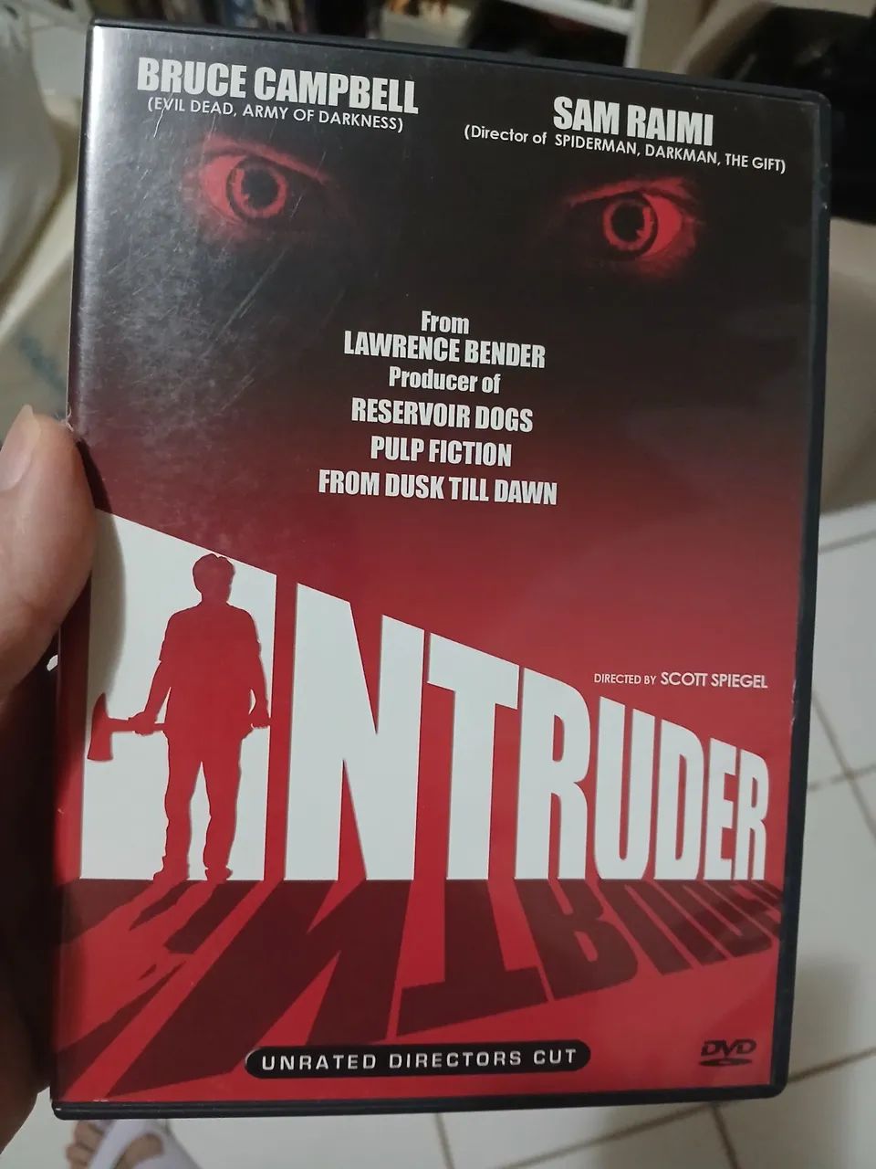 Dvd importado intruder violencia e terror sem cortes uncut sam raimi bruce campbell