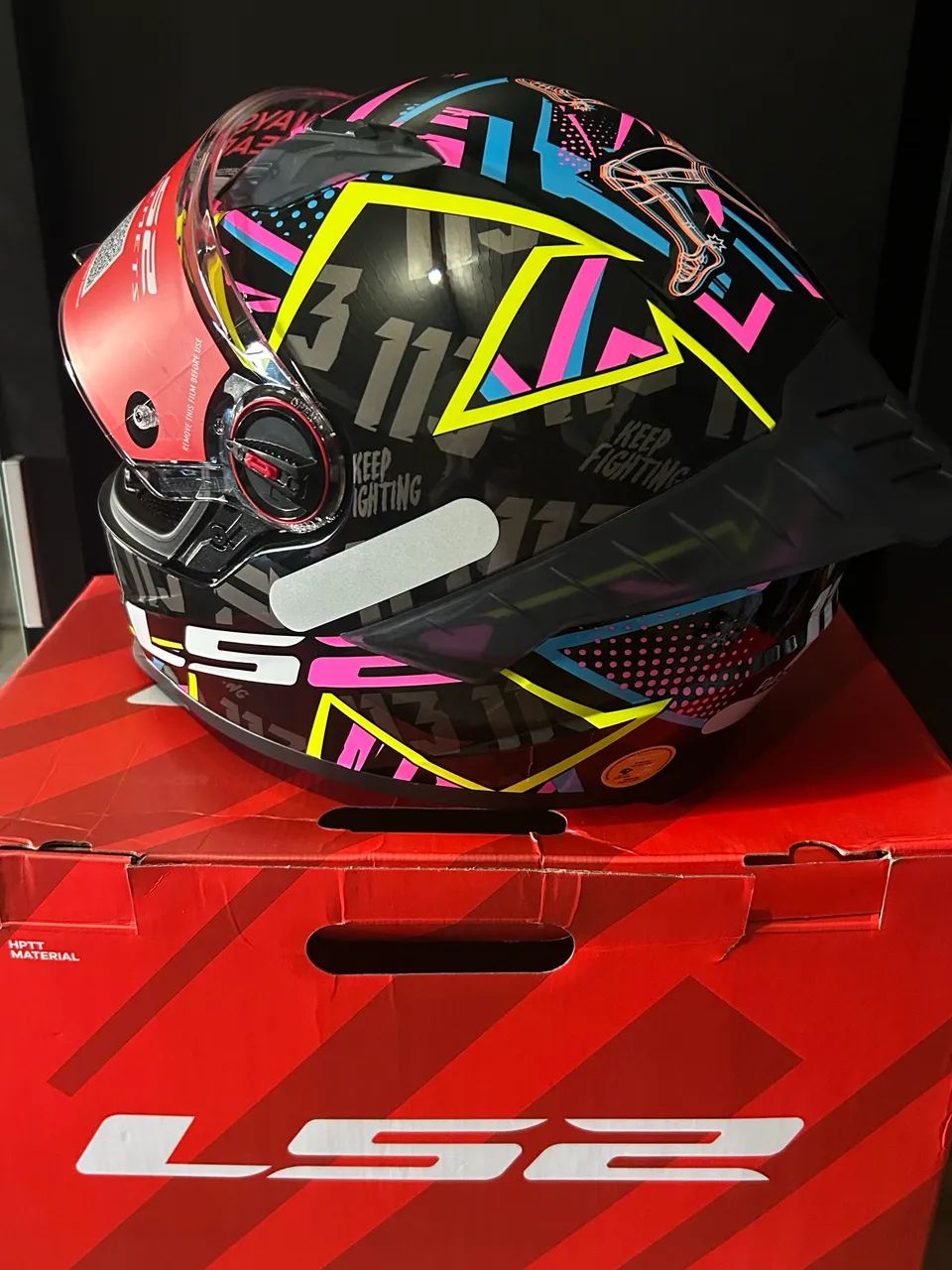 Capacete Ls2 FF358 Classic Pro Tam60  - Foto 2