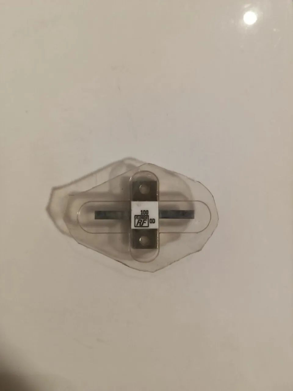 Resistor de carga fantasma (dummy load) de alta potência RF