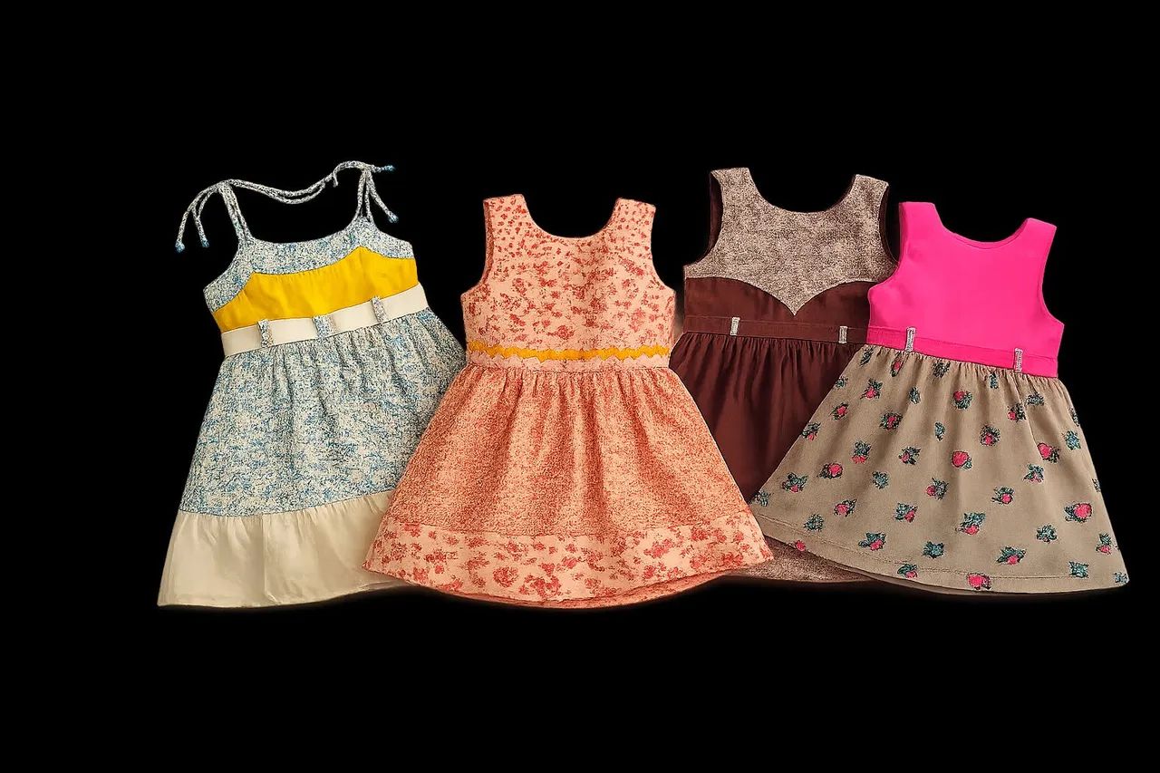 Vestidos infantis 