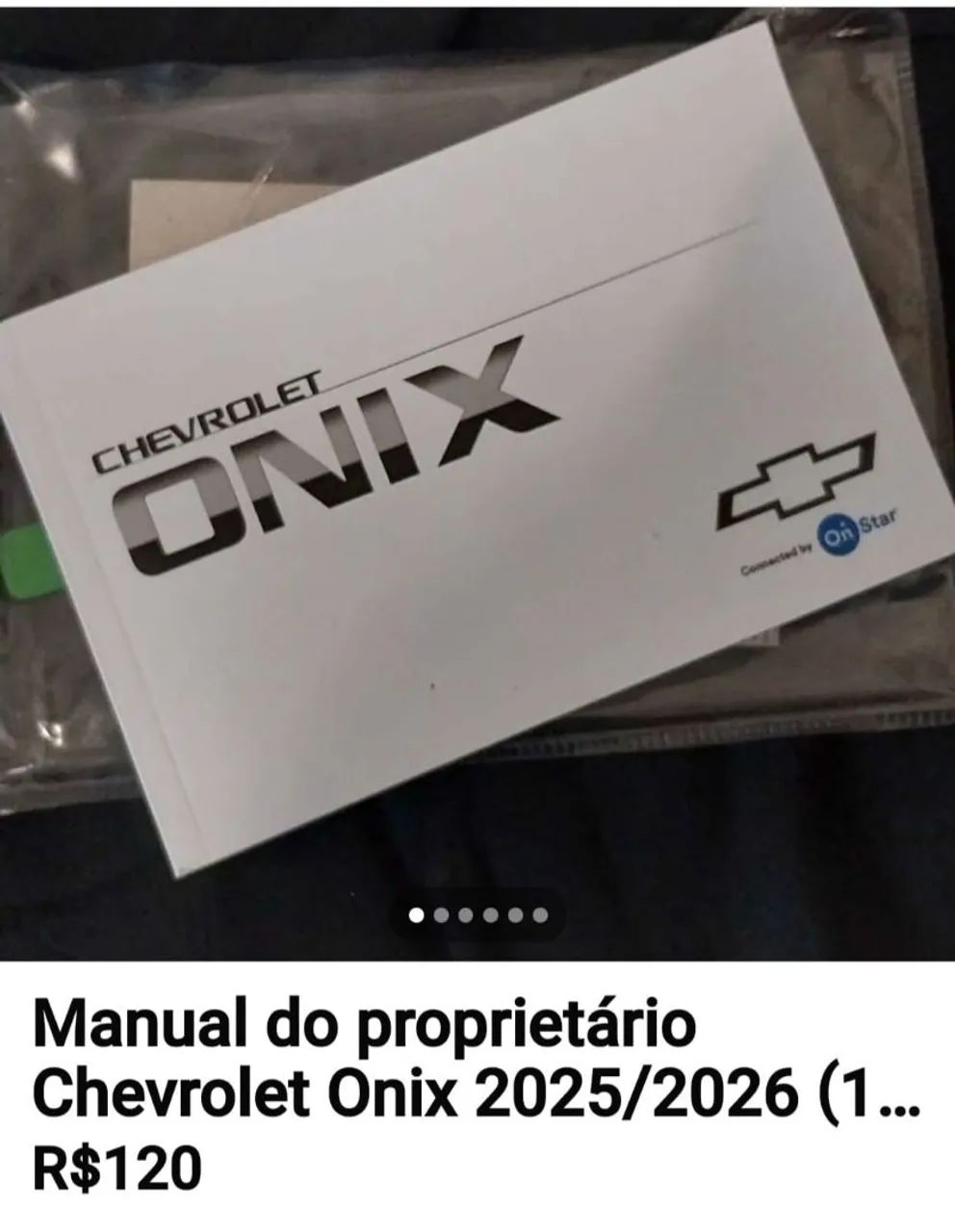 Manual de instruções Chevrolet Onix 2024 ao 2026