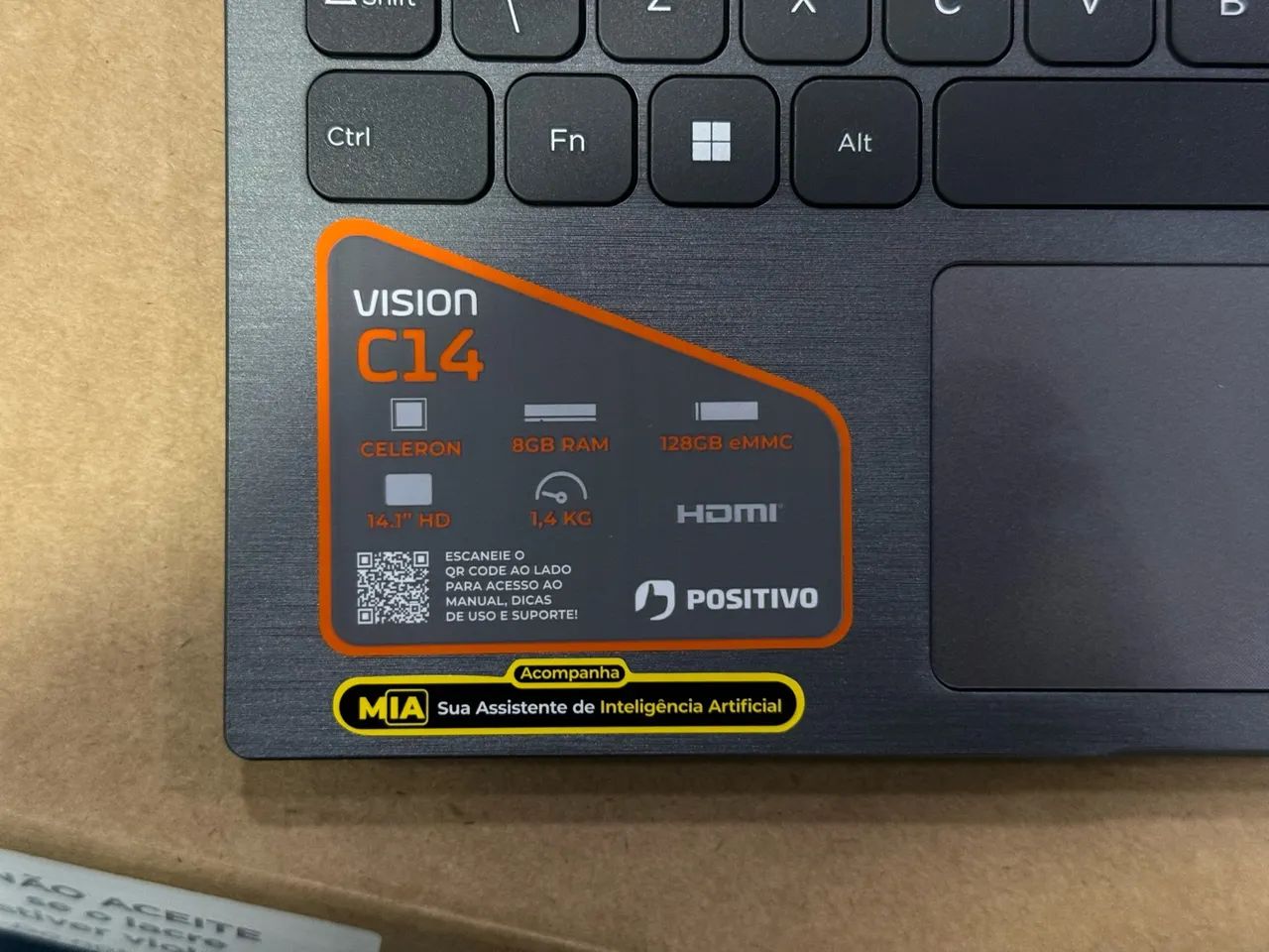 NOTEBOOK POSITIVO VISION C14 ? NOVO NA CAIXA - Foto 3