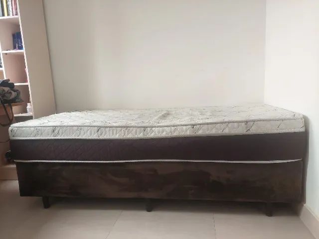 Cama Box Solteiro + Colchão  - Foto 3