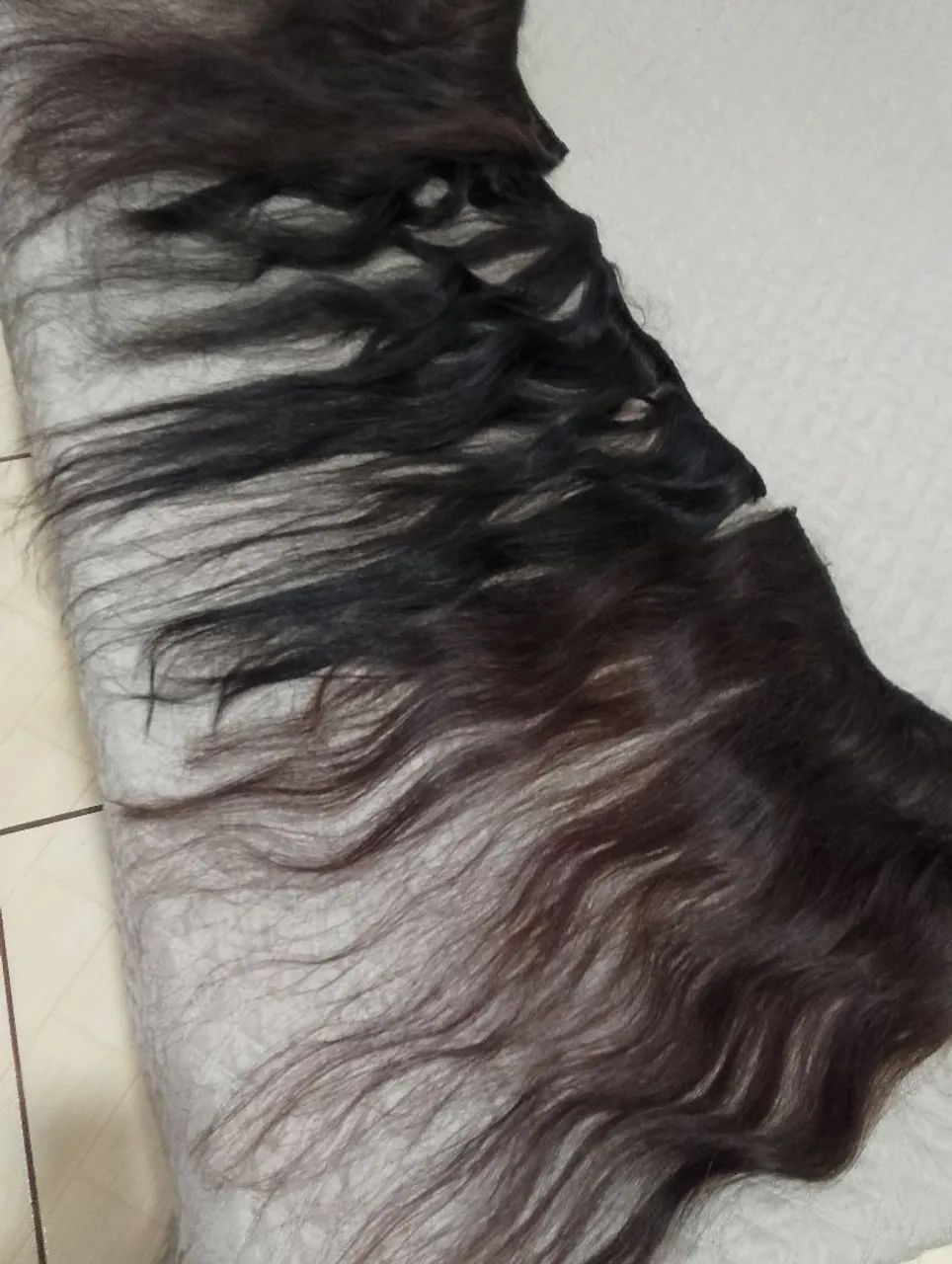 Três telas de cabelo humano  - Foto 3