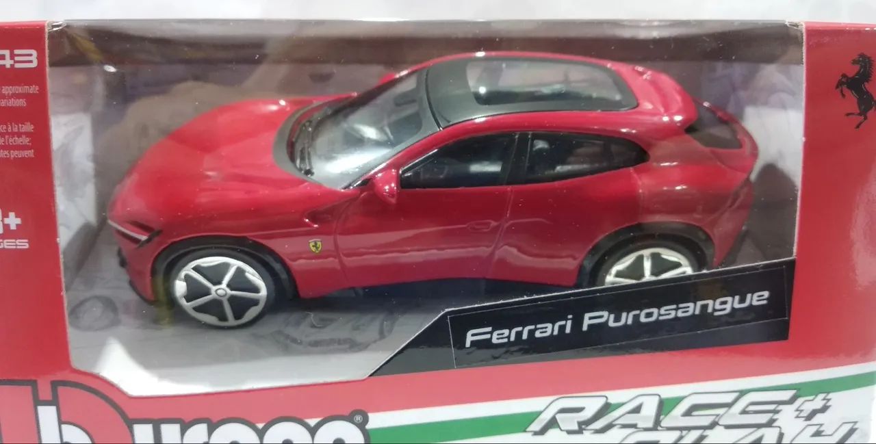Miniatura Ferrari Purosangue 1:43 Bburago - Foto 2