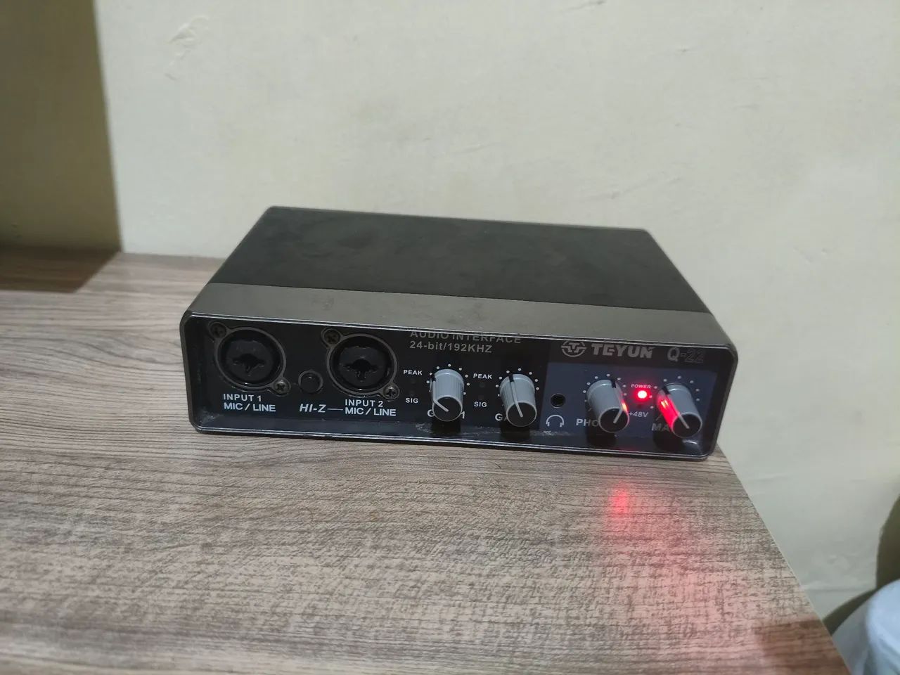 Interface de audio Teyun q-22 - Foto 2