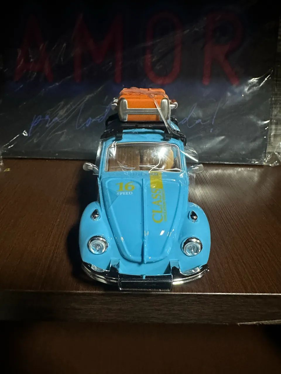 Fusca azul coleção viagem - Foto 4