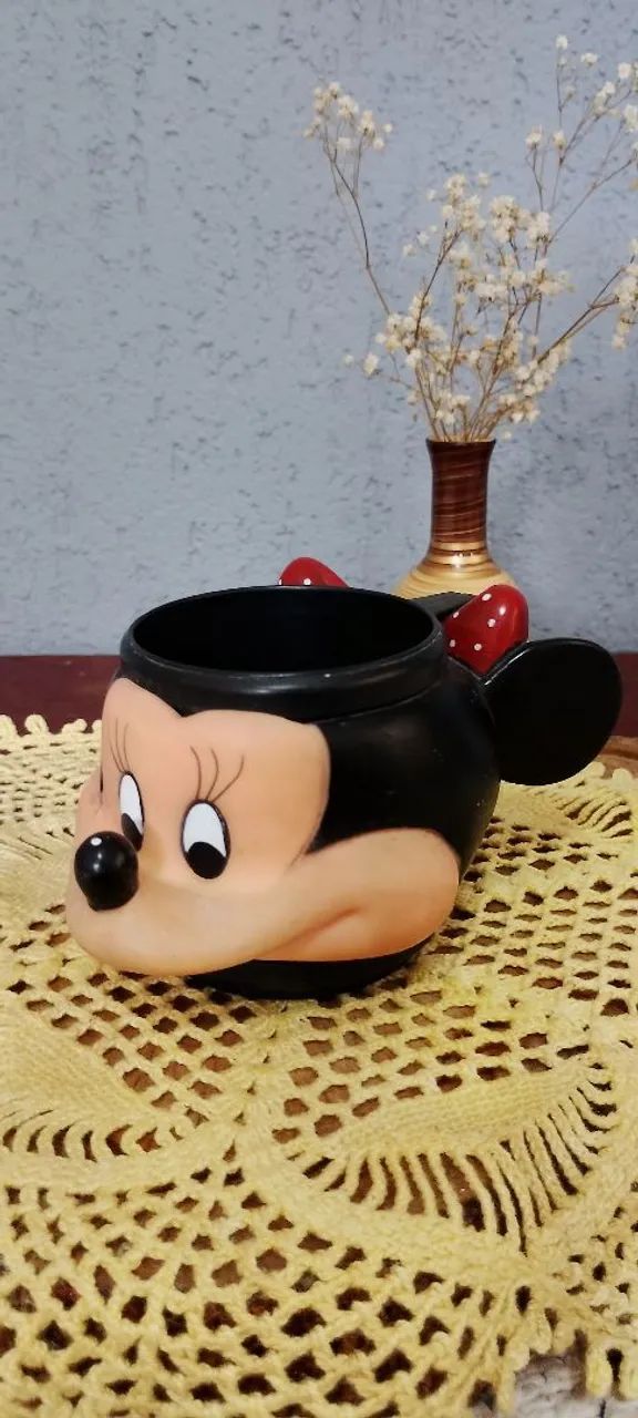 Caneca Minie Mouse 3d Vintage