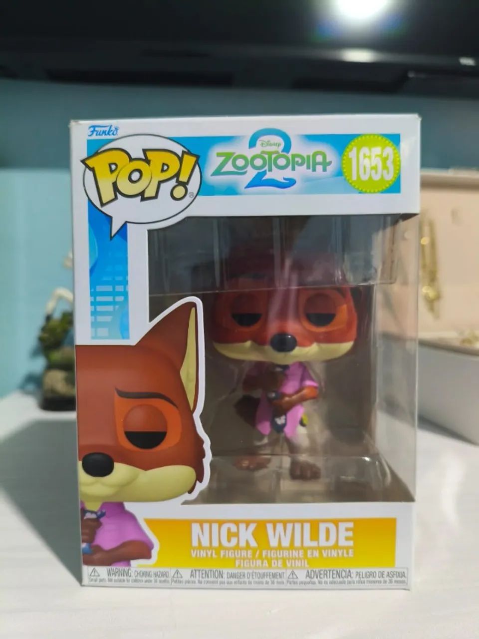  Funko Pop! Disney Zootopia 2 Nick Wilde #1653