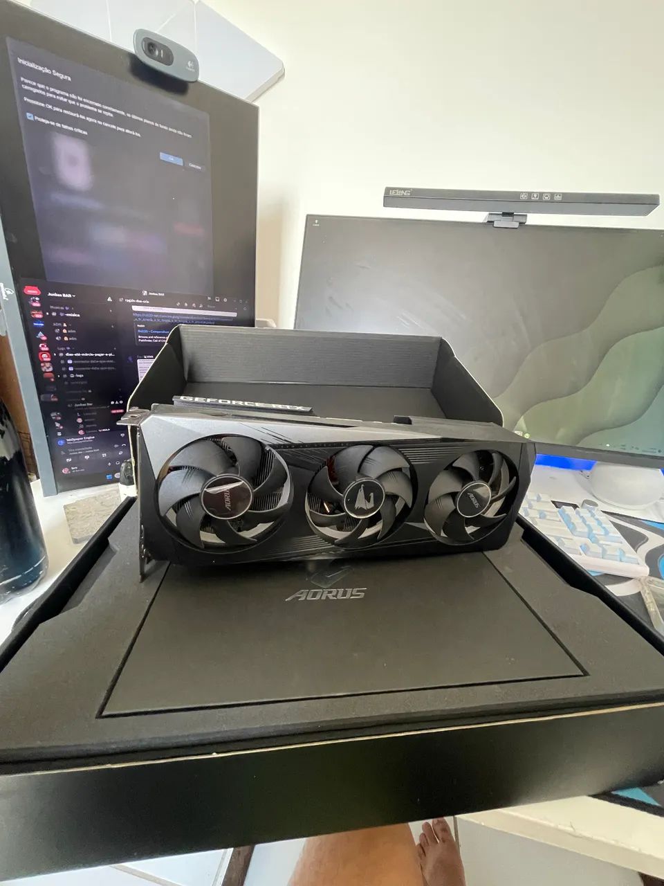 Placa de video 3060 aorus elite 12 gb - Foto 4