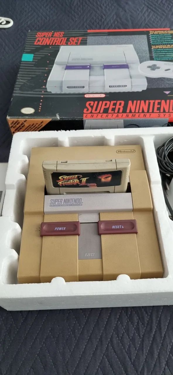 Supernintendo Original na caixa - Foto 2