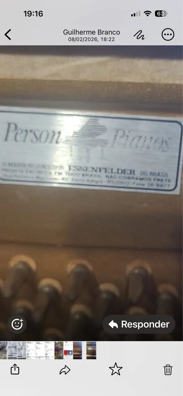 Vendo piano a retirar em Coqueiros - Foto 5