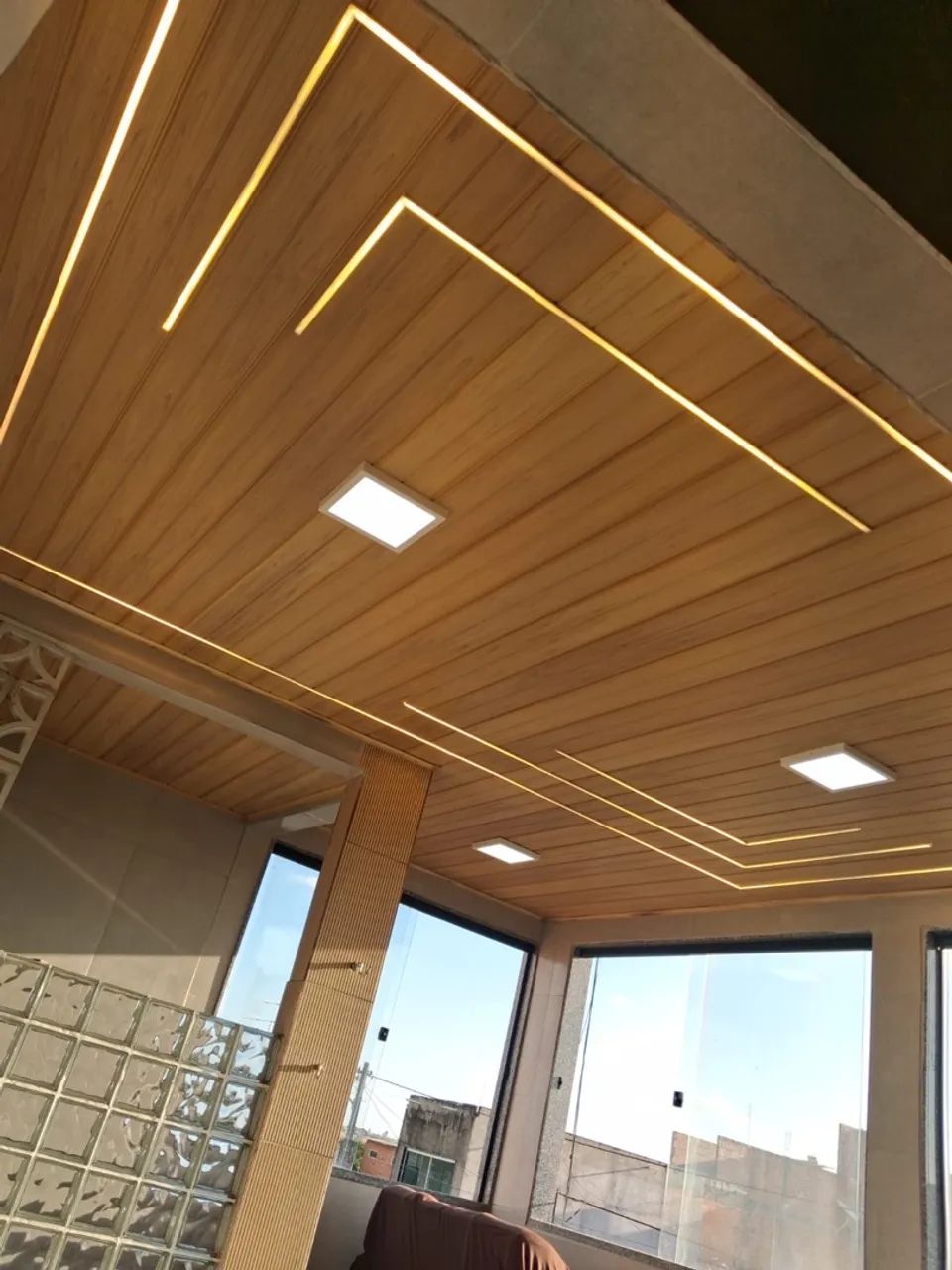 Forro PVC com iluminação em LED  - Foto 4