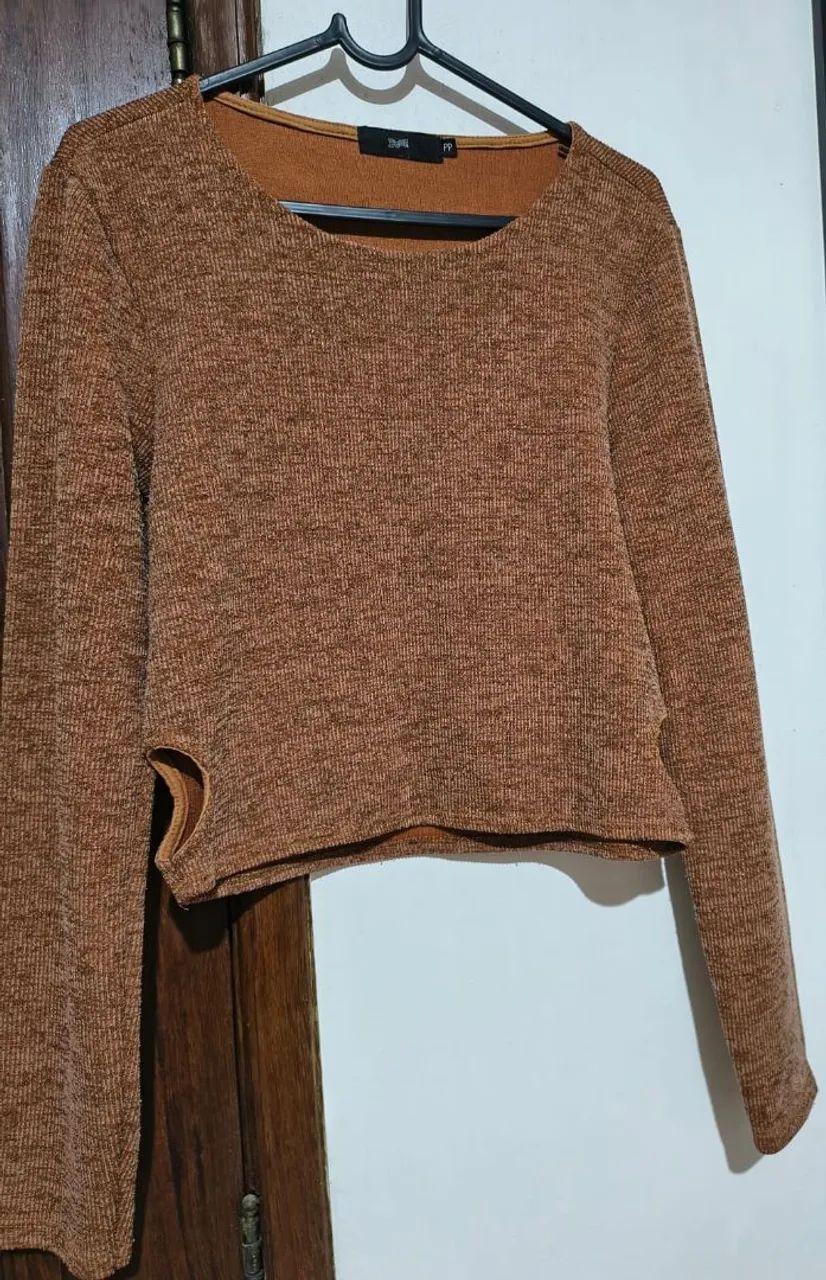Blusa manga longa - PP a P