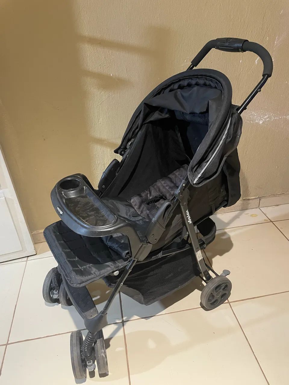 Carrinho de bebê e bebê conforto  - Foto 4