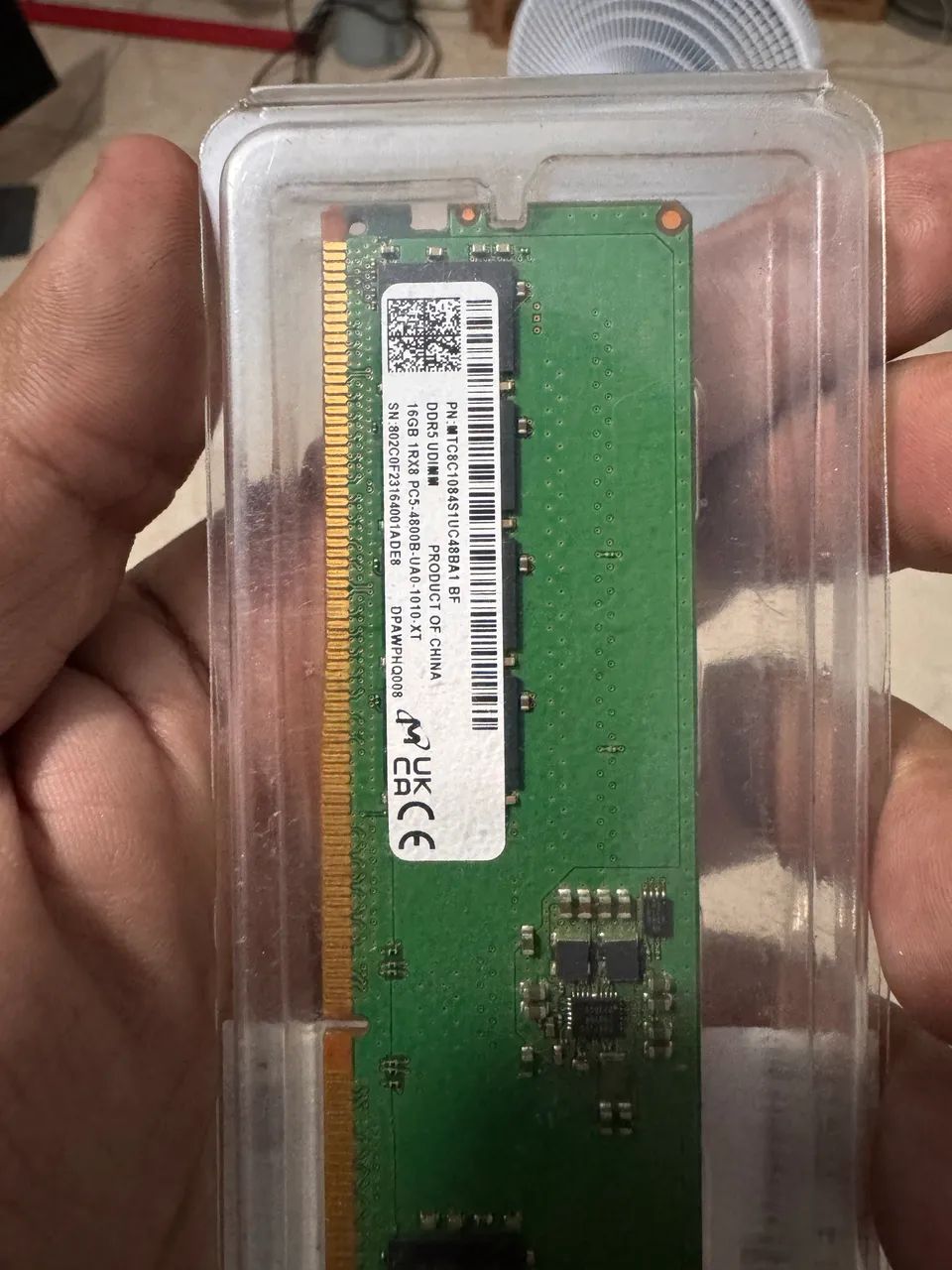 Memoria ddr5 16gb 4800mhz  - Foto 2