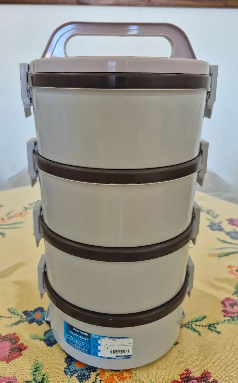 CONJUNTO DE MARMITAS TÉRMICAS 