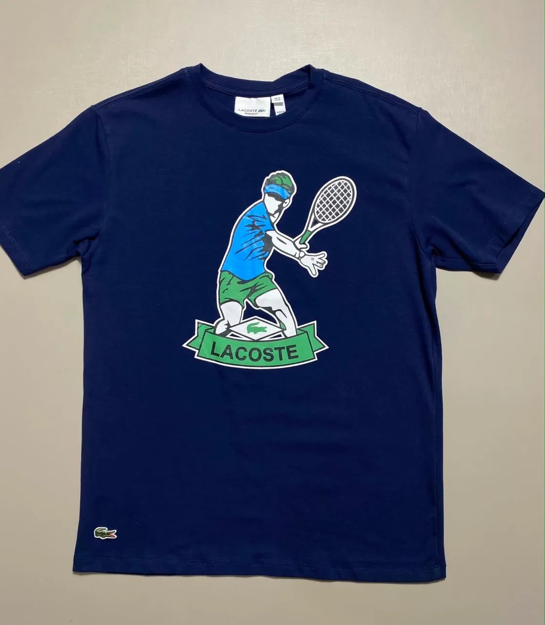 Camiseta Lac Raquete Azul Marinho - Foto 2