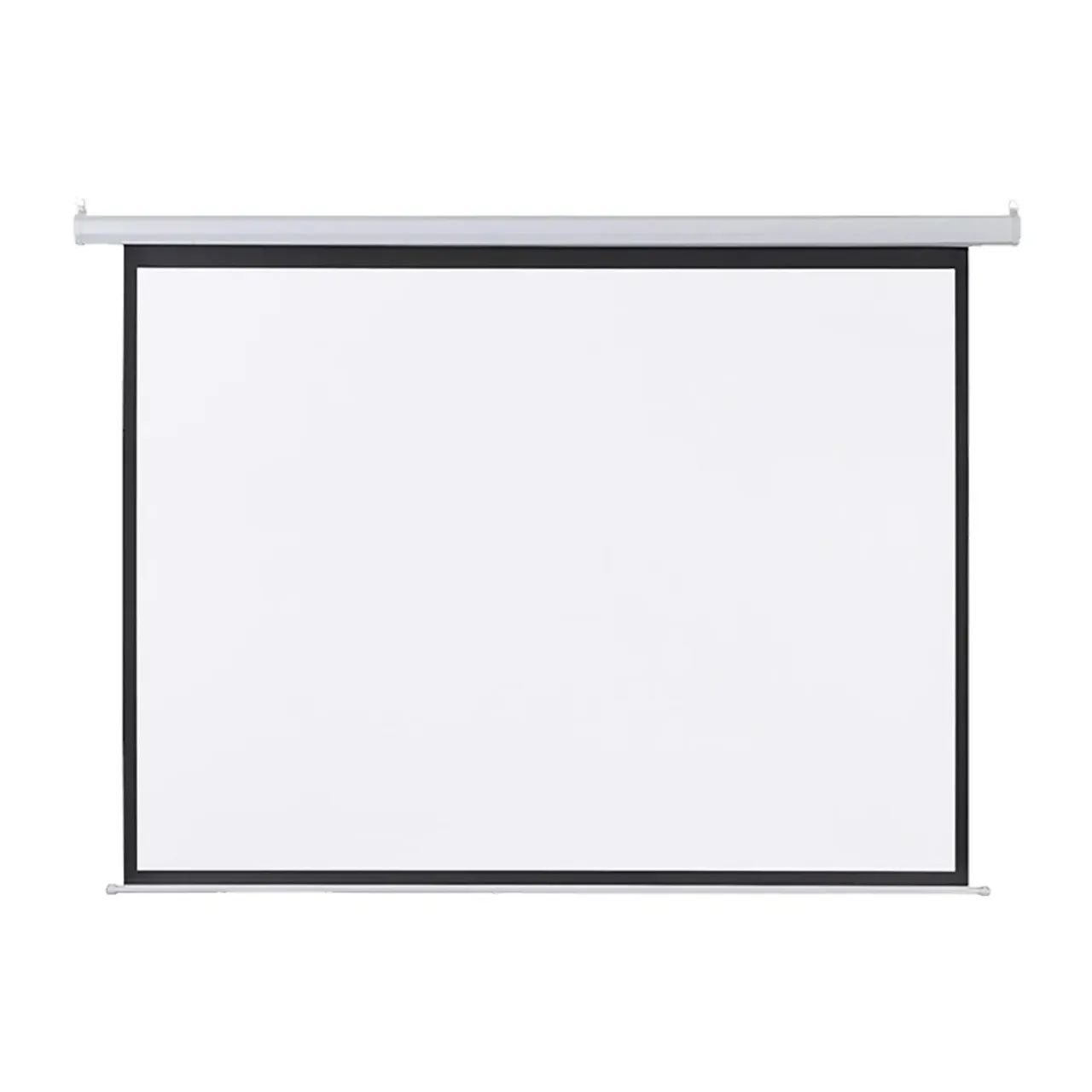 Tela de Projeção 4:3 de 120 Polegadas Retrátil Manual AC438 2,44 X 1,83cm Matte White 