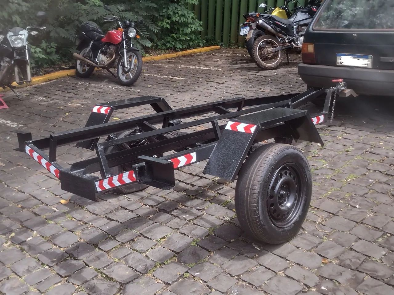 Carretinha de jet ski, barco e moto - Foto 4
