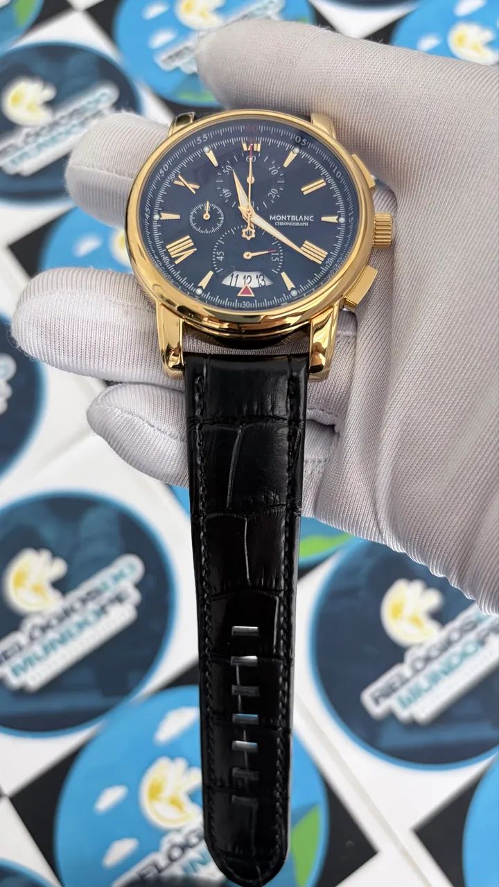 Relógio Montblanc Chronograph Masculino - Foto 4