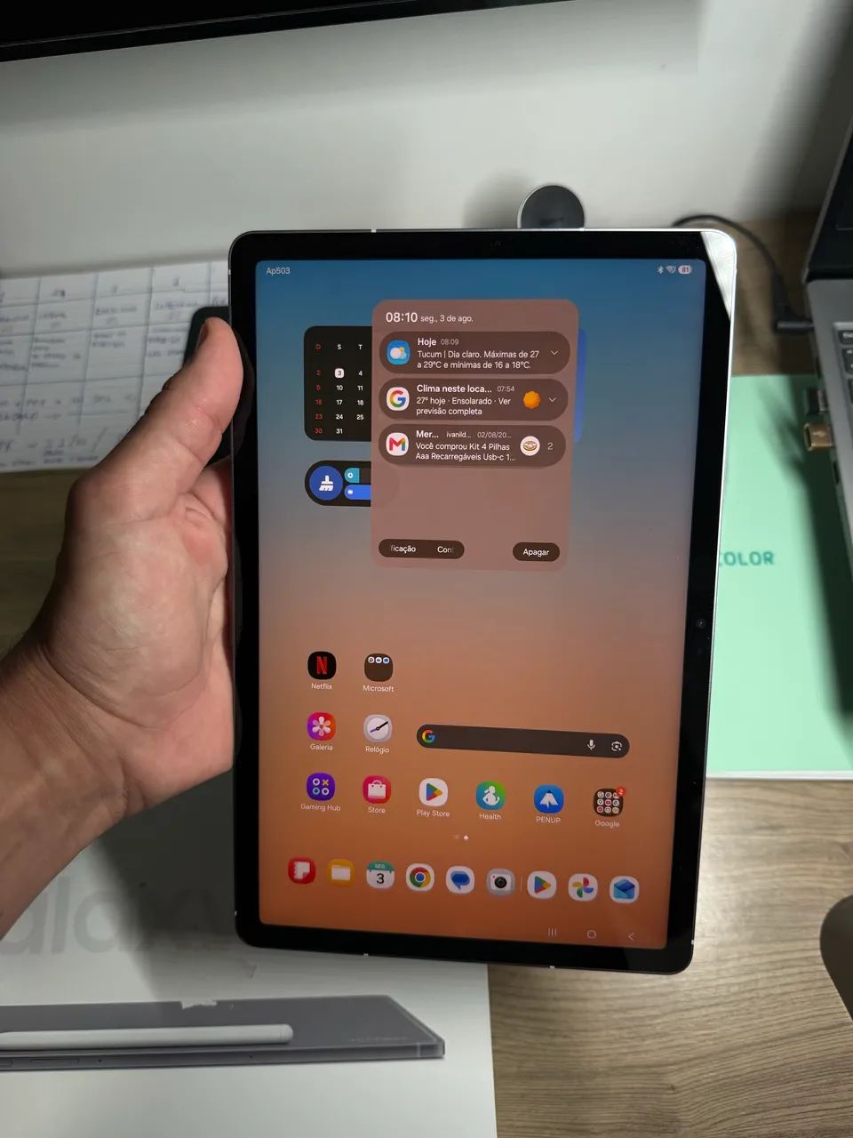 Samsung Galaxy Tab S10 FE NOVO - Foto 3