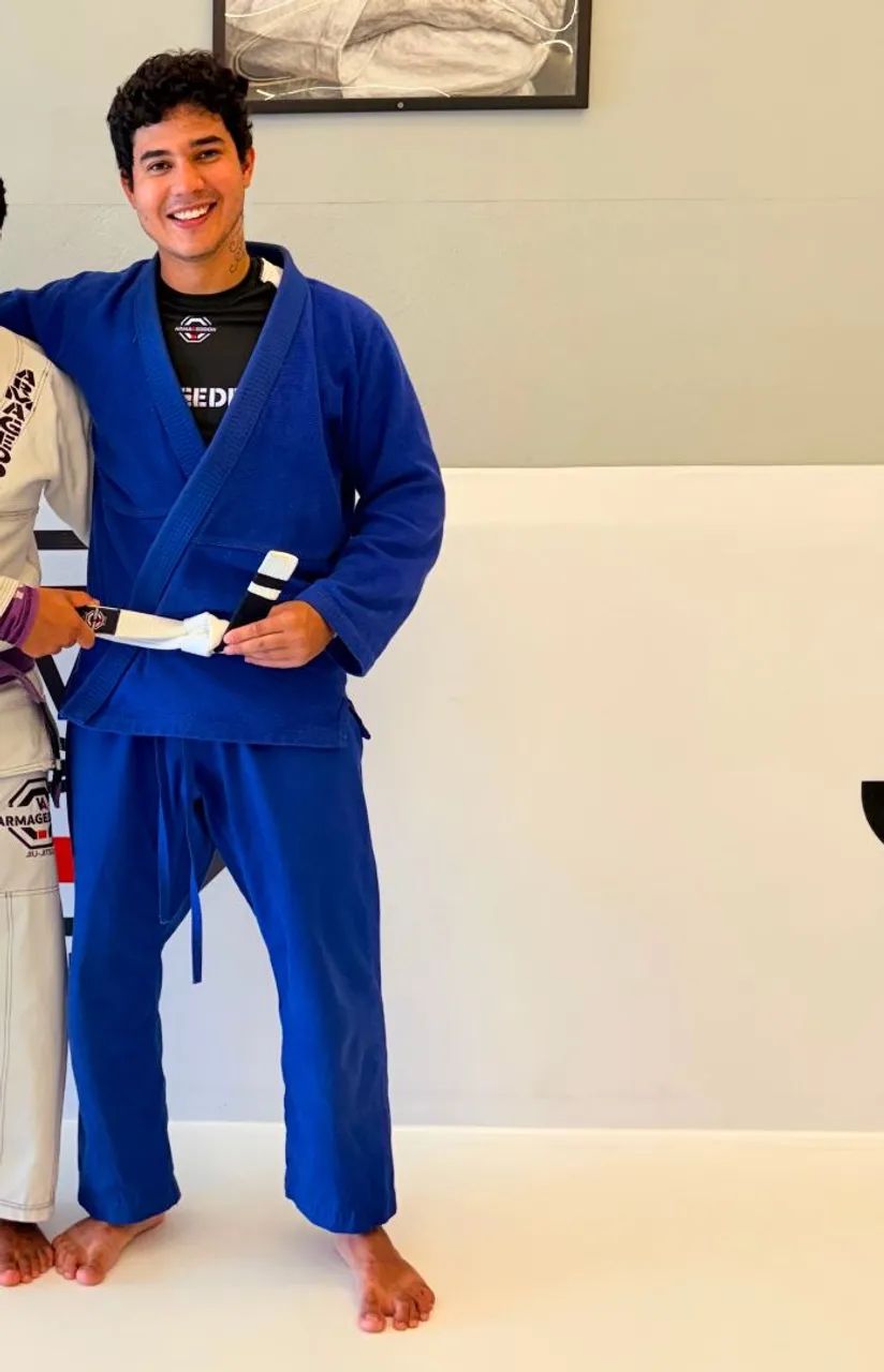 KIMONO AZUL A2  (SEM MARCA)