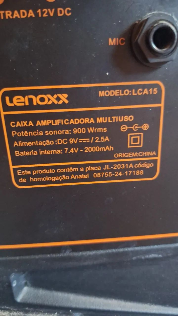 Vendo caixa de som lenoxx - Foto 2