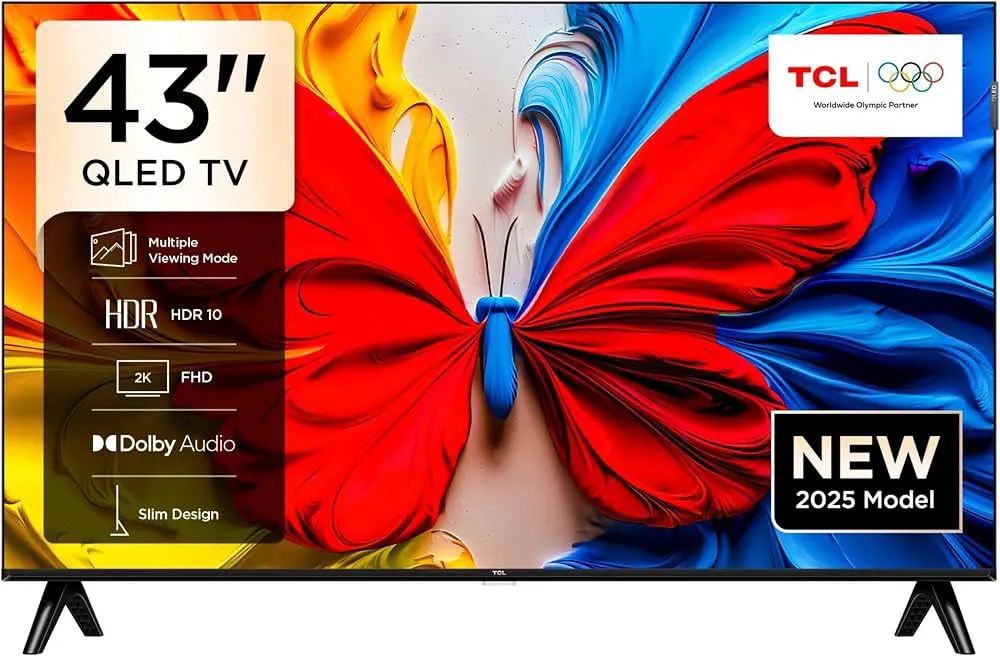 VENDO SMART TV TCL QLED 43 POLEGADAS TRÊS DIAS DE USO NOTA FISCAL NA CAIXA