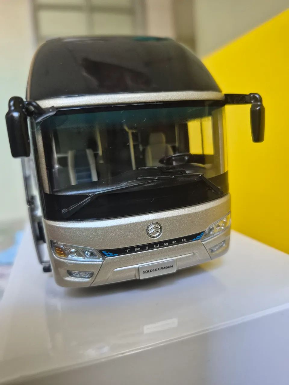MINIATURA DE ÔNIBUS METAL IMPORTADO  - Foto 5