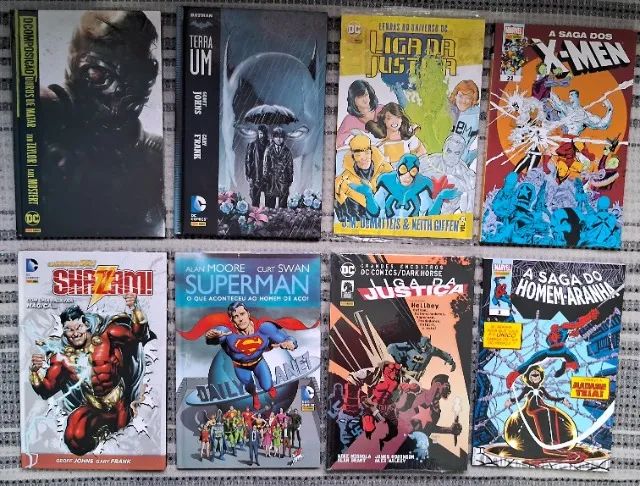 HQs Marvel e DC