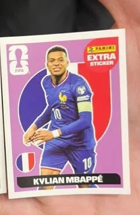 Figurinha da copa 