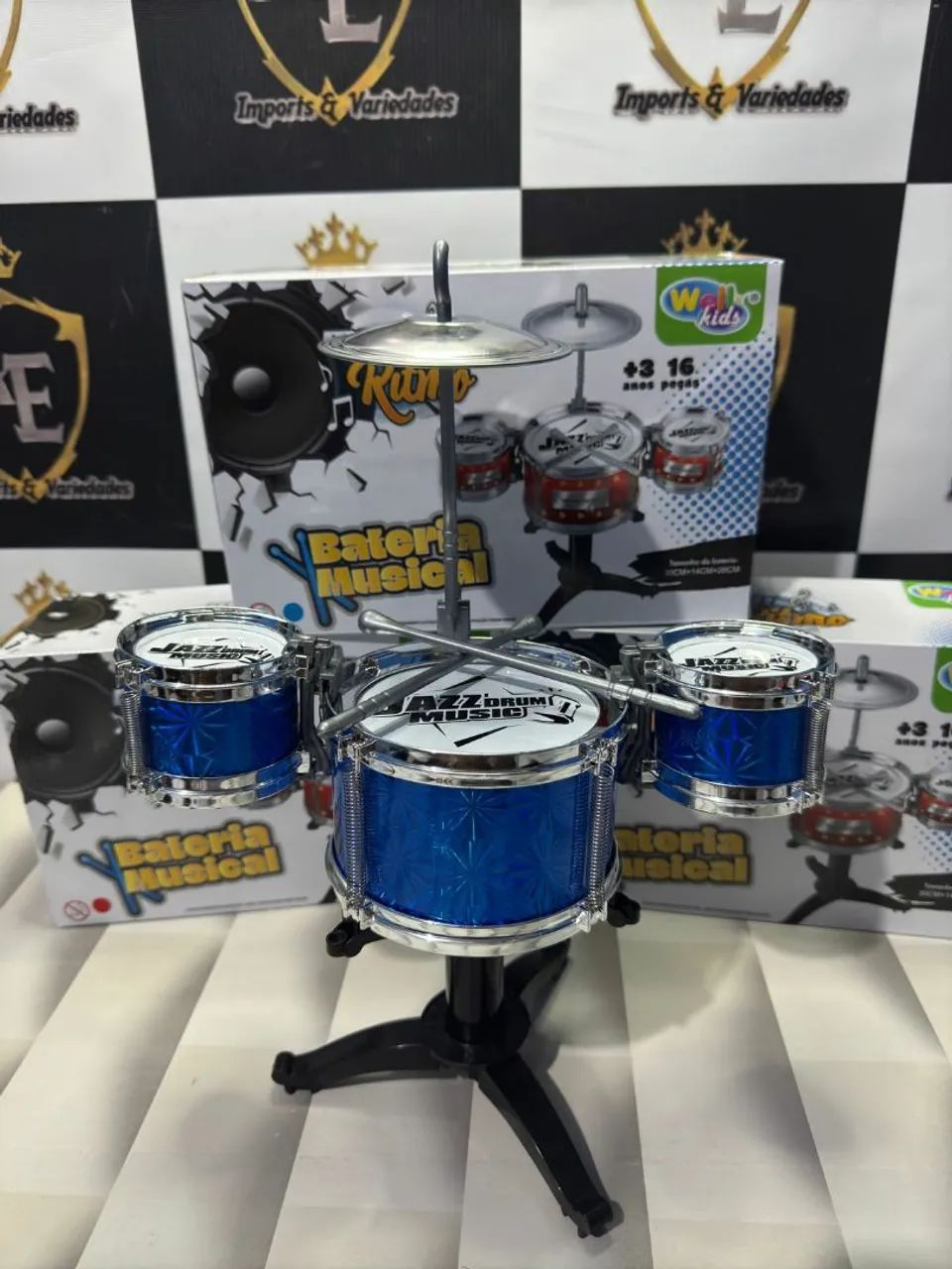 Mini Bateria infantil  - Foto 5