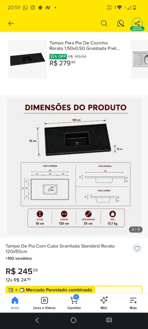 Vendo pia nova barata - Foto 2
