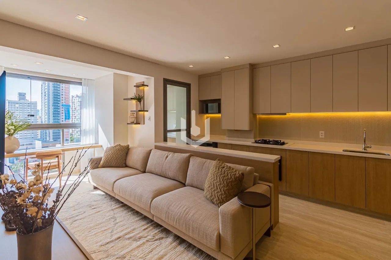 Apartamento no Brooklin de 81m² com 2 dormitórios.