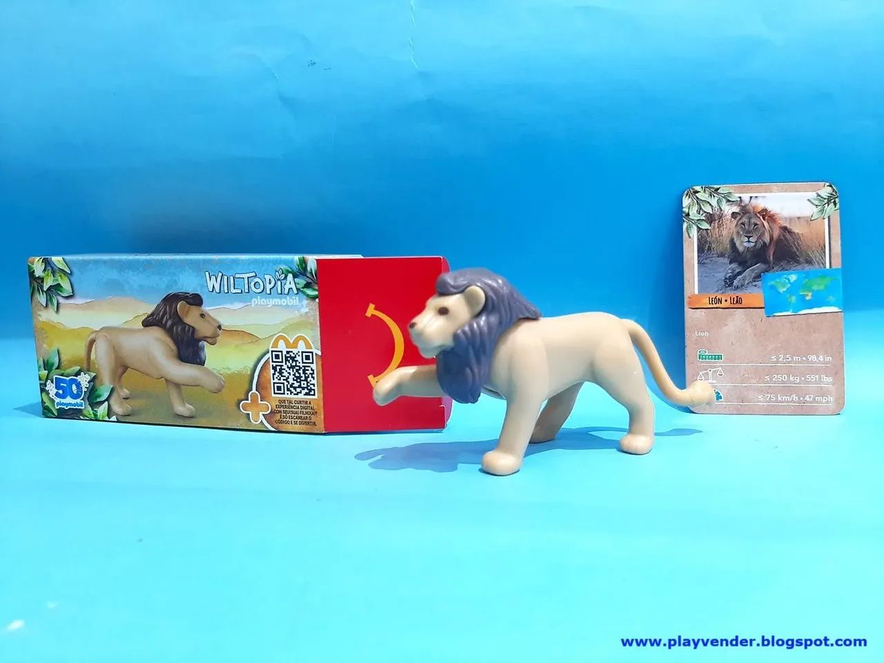 Leão playmobil mac donald - Foto 3