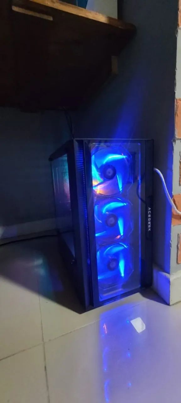 Gabinete + fans + fonte