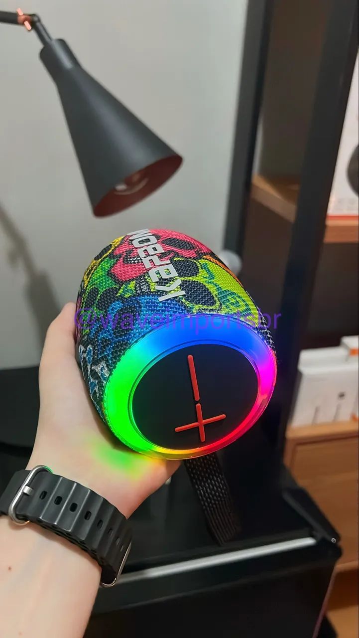 Caixa de som Colorful Speaker KAPBOM - Foto 3