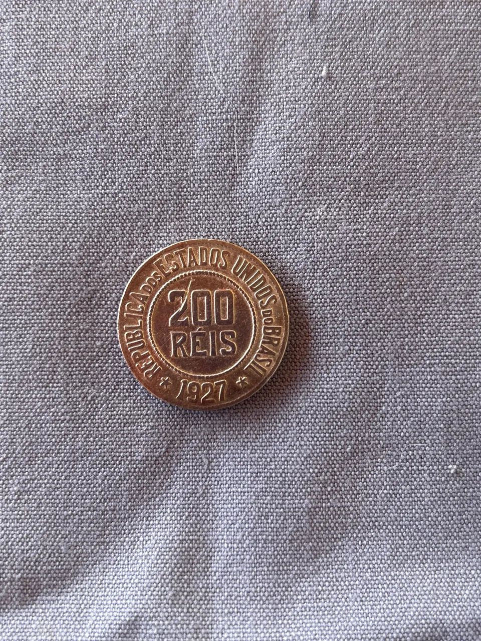 Moeda 200 Reis 1927