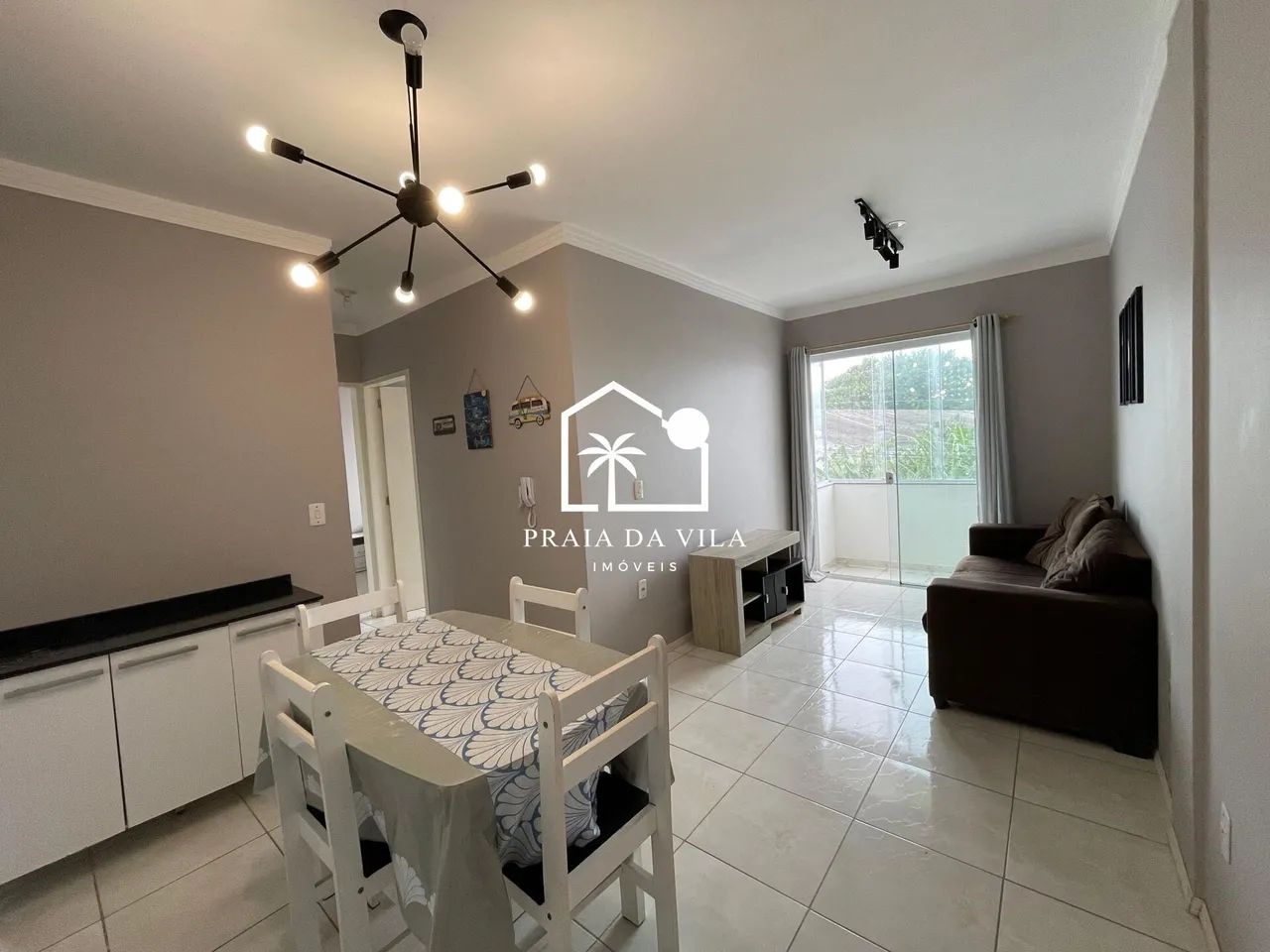 Apartamento a 650m da Praia da Vila com 2 Dormitórios e Sacada com Churrasqueira - Foto 4
