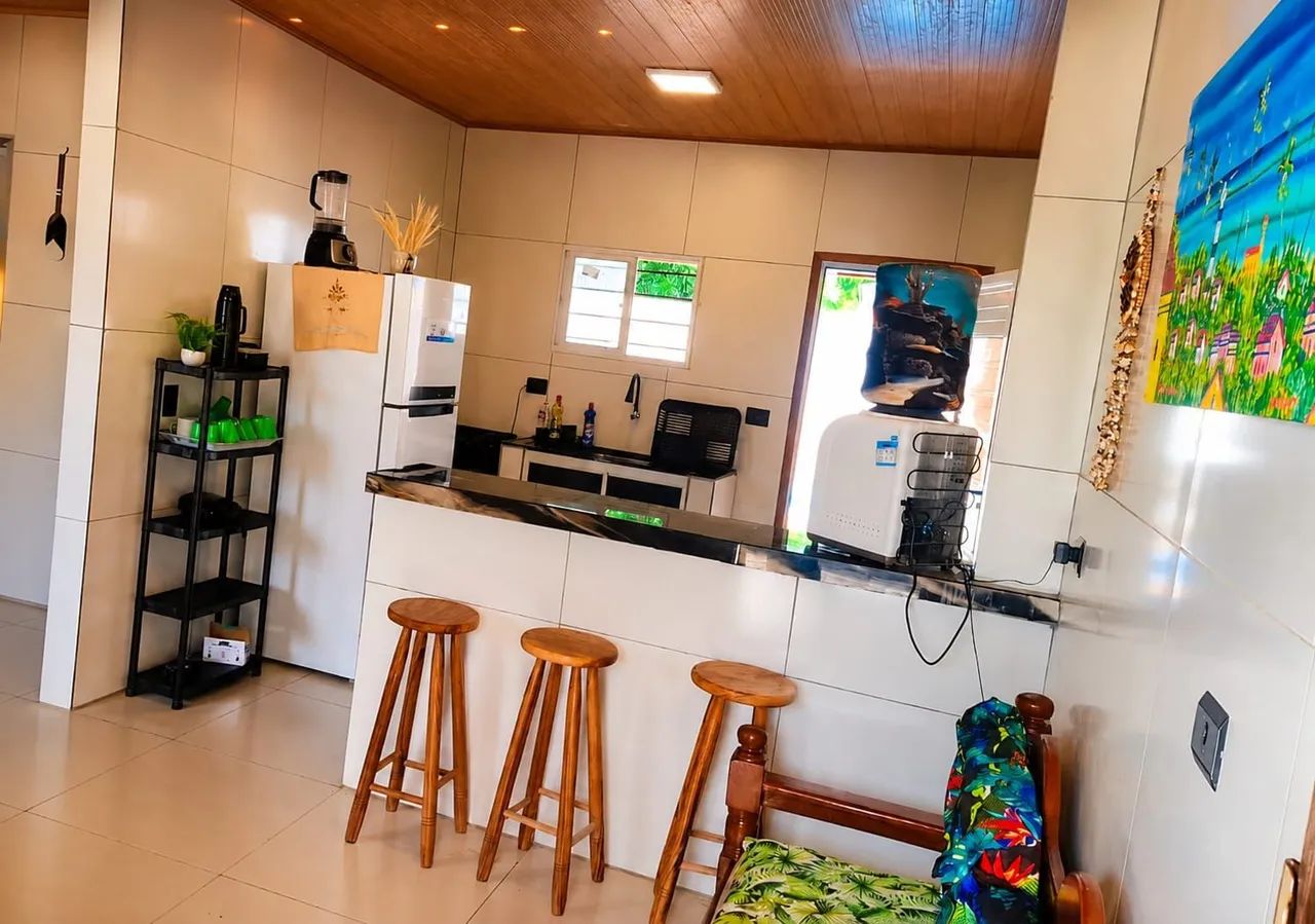 Casa mobiliada com piscina! De sexta-feira a domingo por,700reais.  - Foto 5