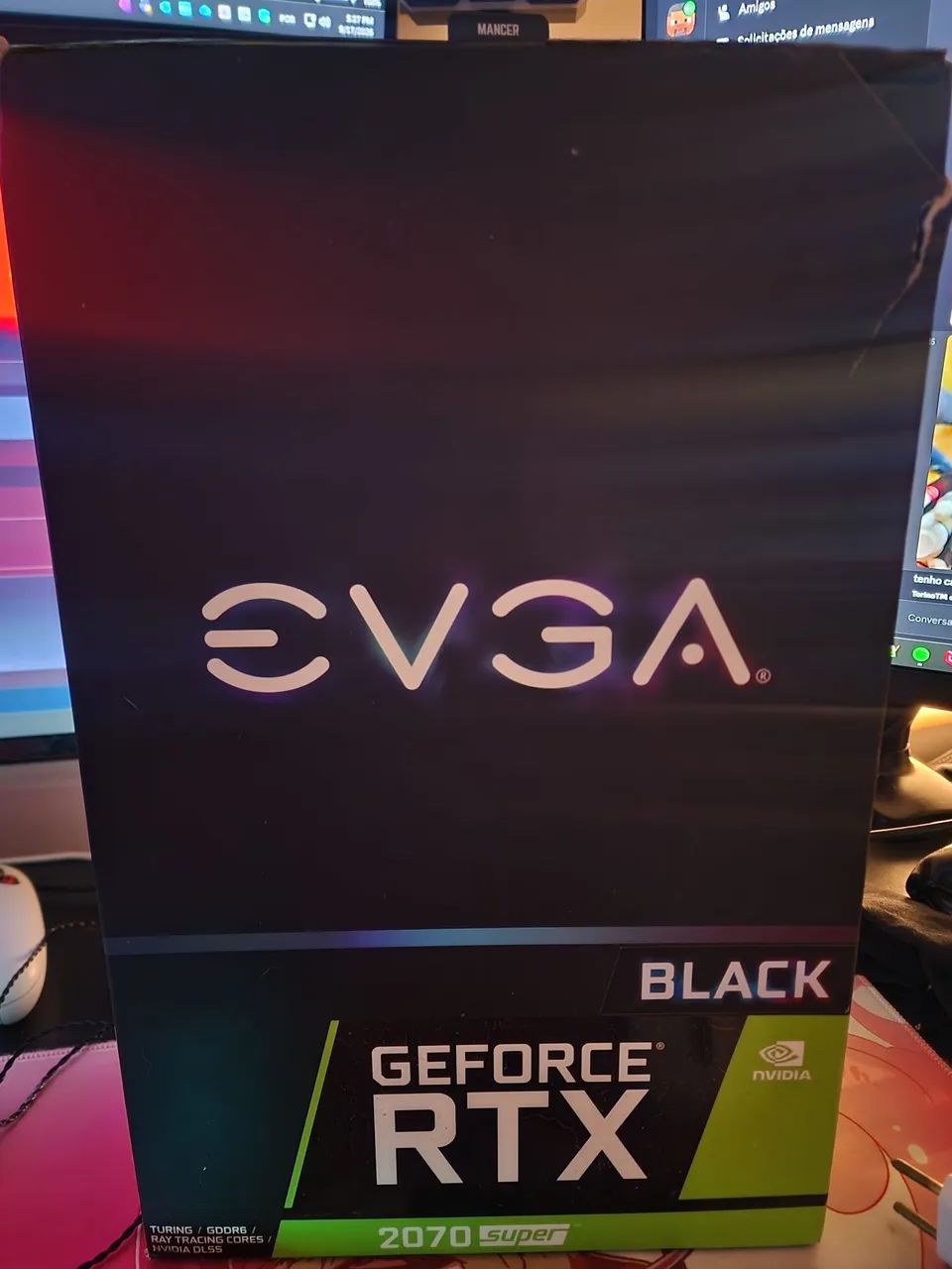 Placa de Vídeo NVIDIA RTX 2070 SUPER 8GB EVGA
