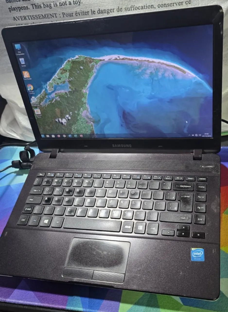 Notebook Samsung NP370E4K 320gb de HD