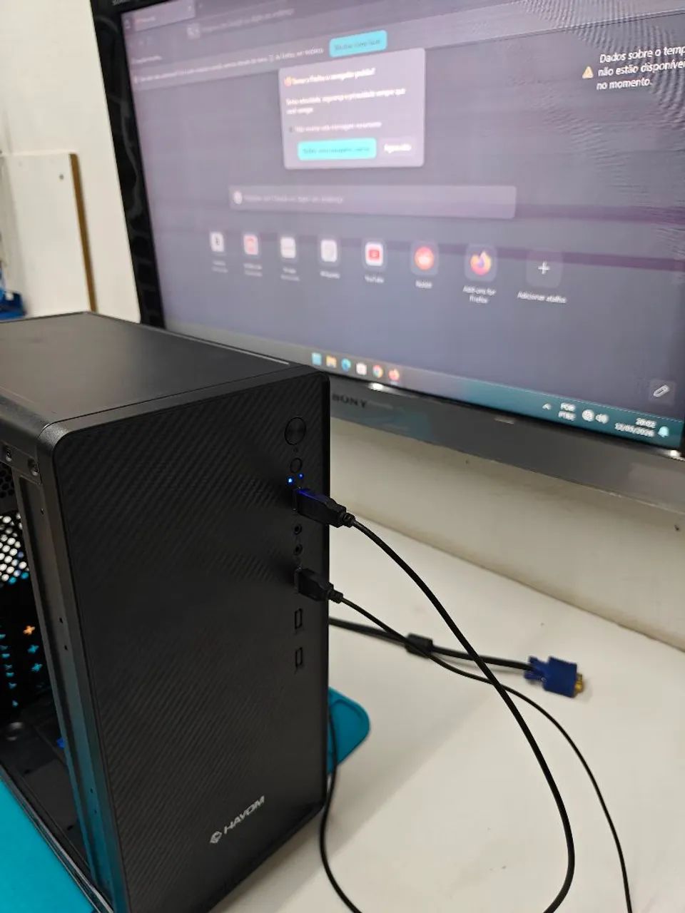 PC OFFICE - i5 + 8GB RAM - ÓTIMO PARA ESTUDOS E TRABALHO. - Foto 2