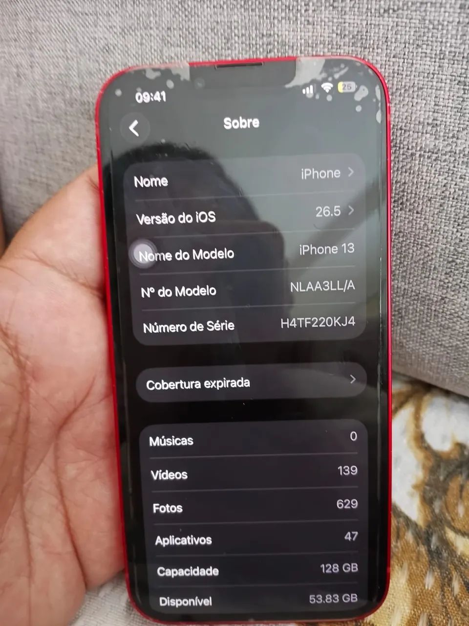 iPhone 13 RED 128 gigas - Foto 4