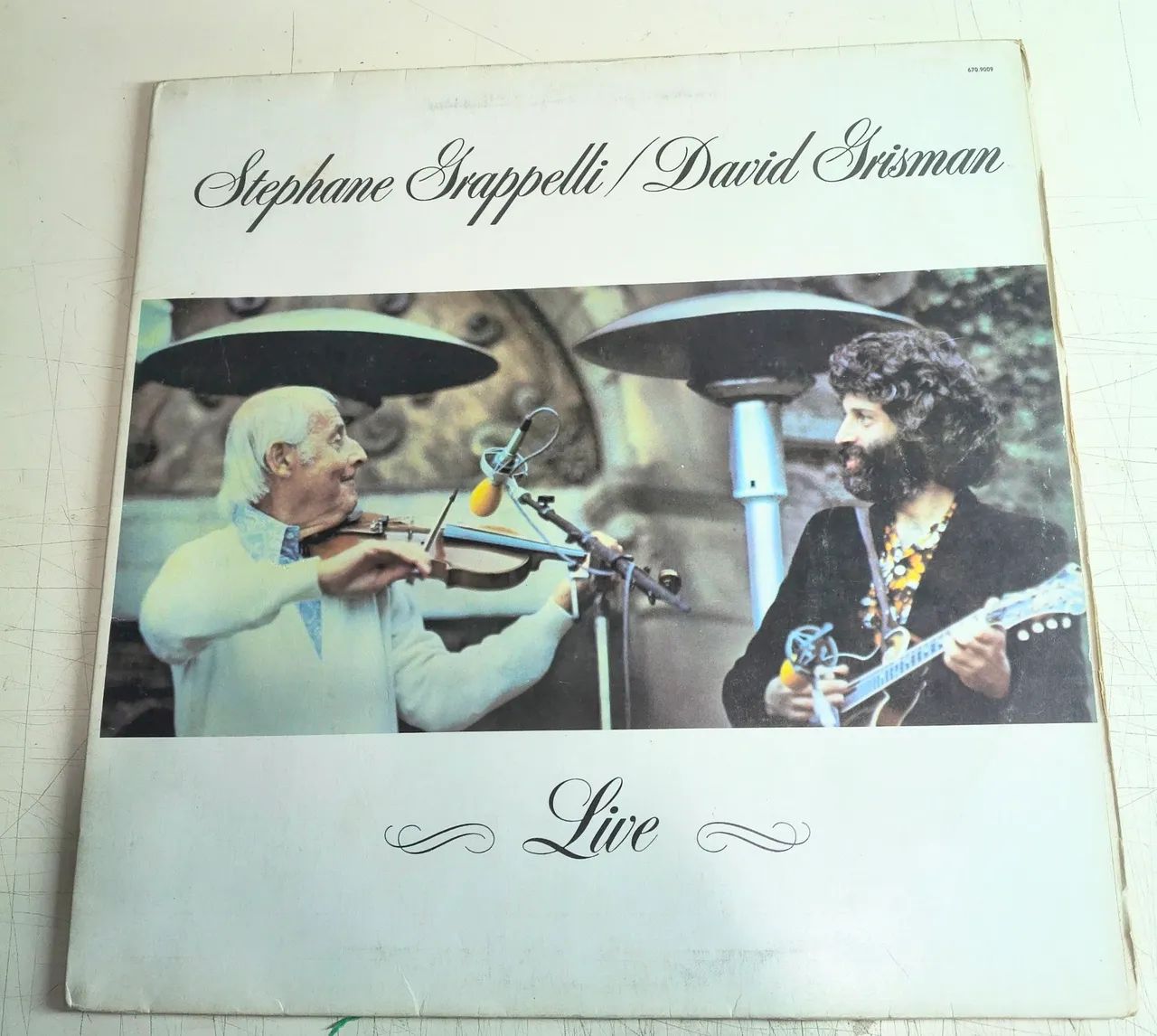 Lp Vinil - Stephane Grappelli And David Grisman - Live
